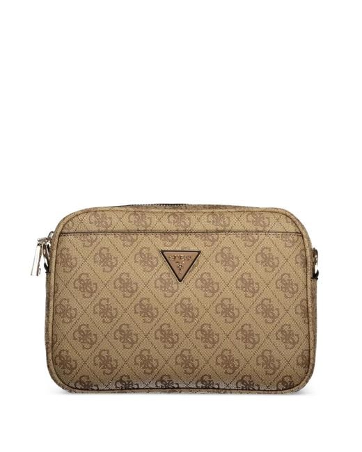 Guess Brown Meridian Ii Shoulder Bag