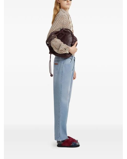 Marni Blue Five-Pocket Jeans
