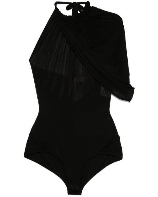 Magda Butrym ホルターネック ボディスーツ Black