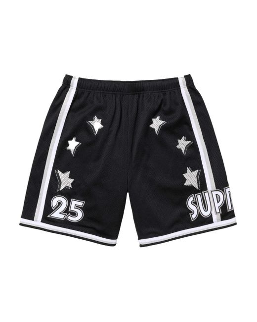 Supreme All Star Basketball Shorts in Black für Herren