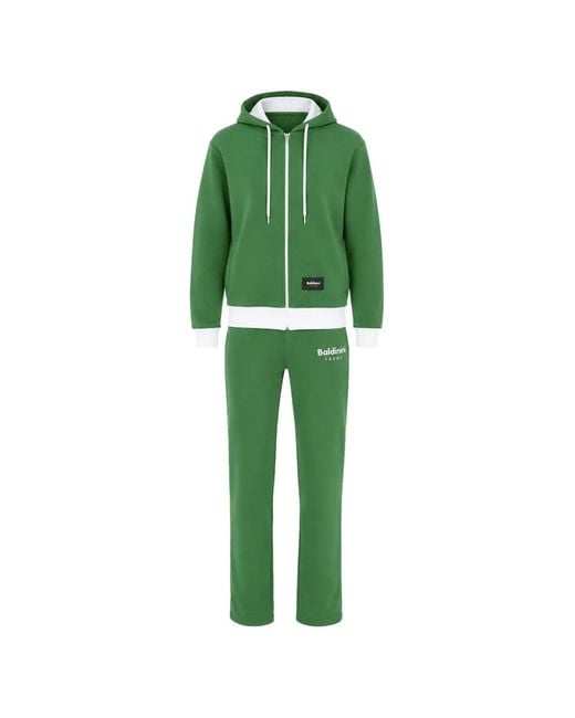 Baldinini Green Jogginganzug Mit Logo-Patch