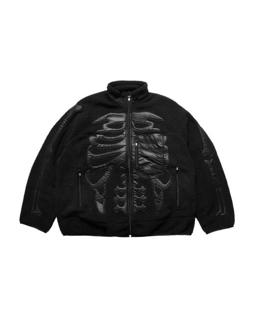 TAKAHIROMIYASHITA The Soloist Black Zip-Up Bomber Jacket for men