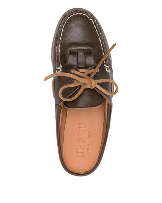 Mules Samuna di Hereu in Brown