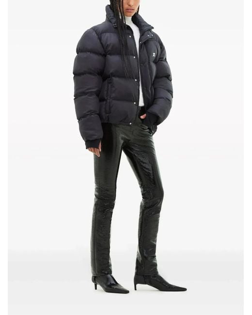 Courreges Blue Coats And Down Jackets