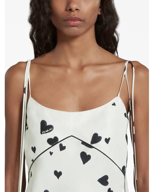 Marni White Marine Top