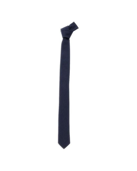 Emporio Armani Blue Dotted Tie for men