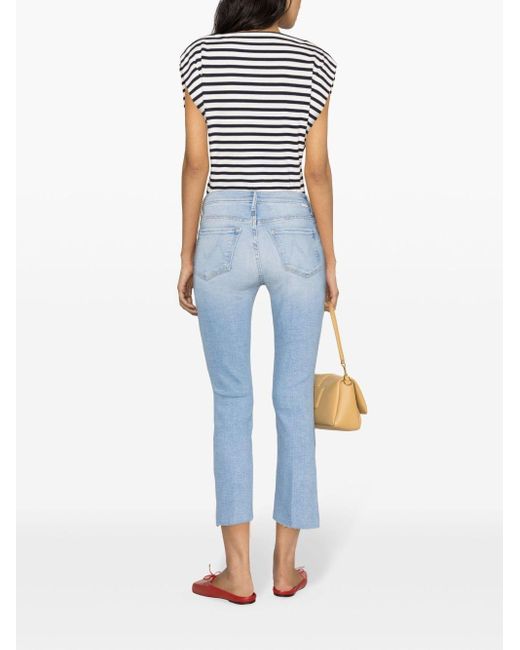 Mother crop cheap jeans