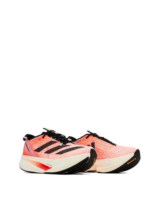 Adidas Pink Adizero Prime X Strung "solarred/coreblack/bludaw" Sneakers for men