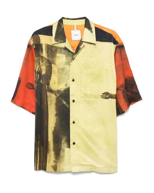 OAMC Yellow Kurt Shirt for men