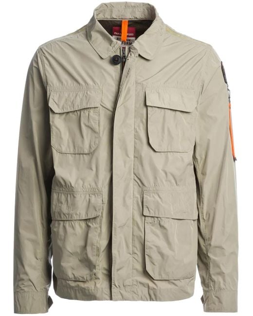 Parajumpers Gray Pocketed Jacket for men