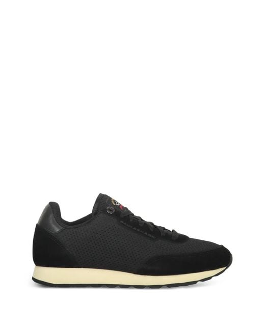 Paul & Shark Black Lace-Up Trainers for men