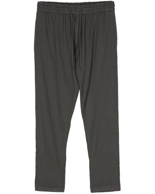 Dondup Gray Yuri Slim-fit Track Pants for men