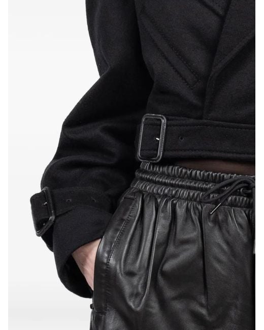 Wardrobe NYC Black Cropped Jacket
