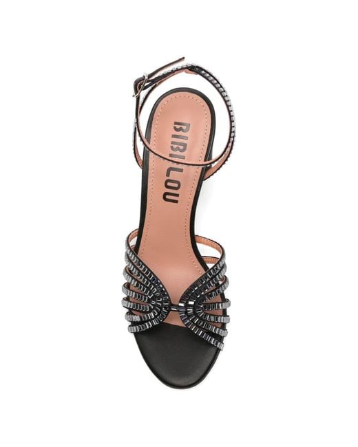 Bibi Lou White Serabi Embellished Sandals