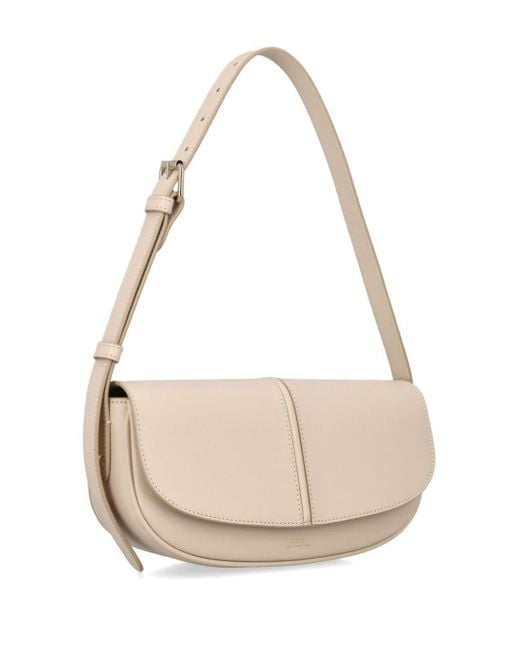 A.P.C. Natural Betty Leather Shoulder Bag