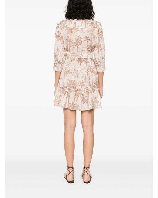 Mc2 Saint Barth Natural Daisi Dress