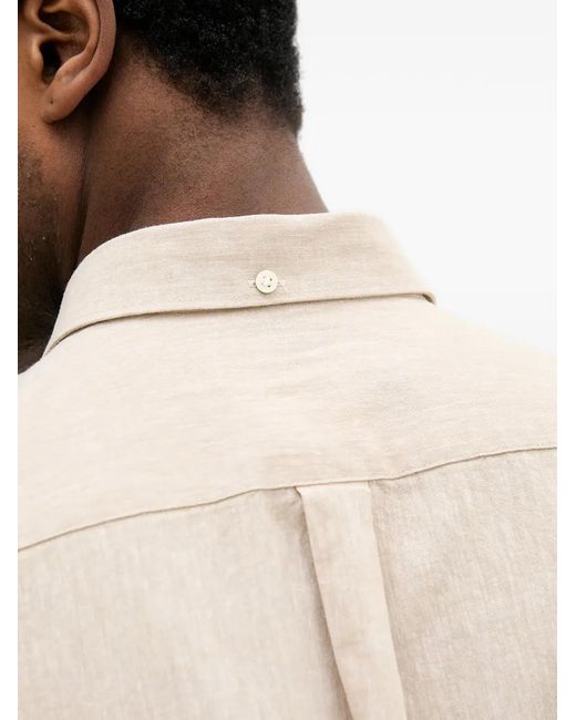 Barbour Natural Nelson Long-Sleeve Shirt for men