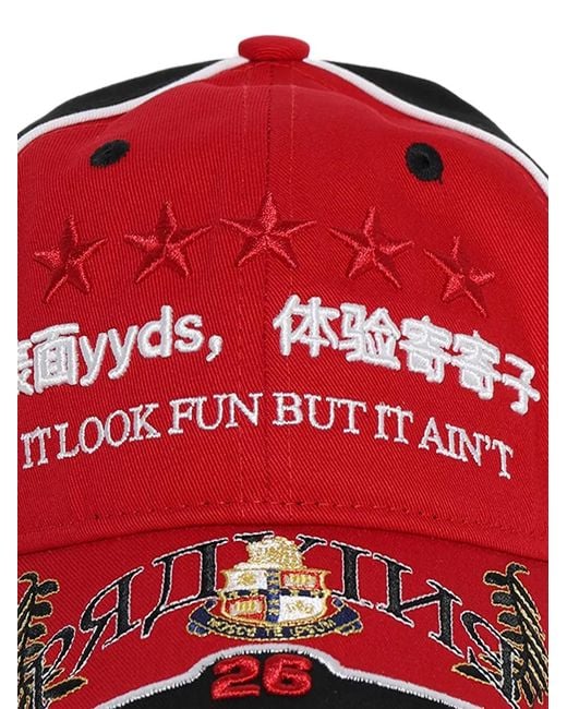 PRAYING Star-Embroidered Baseball Cap for men