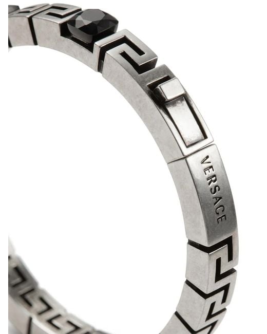 Versace White Greca Bracelet