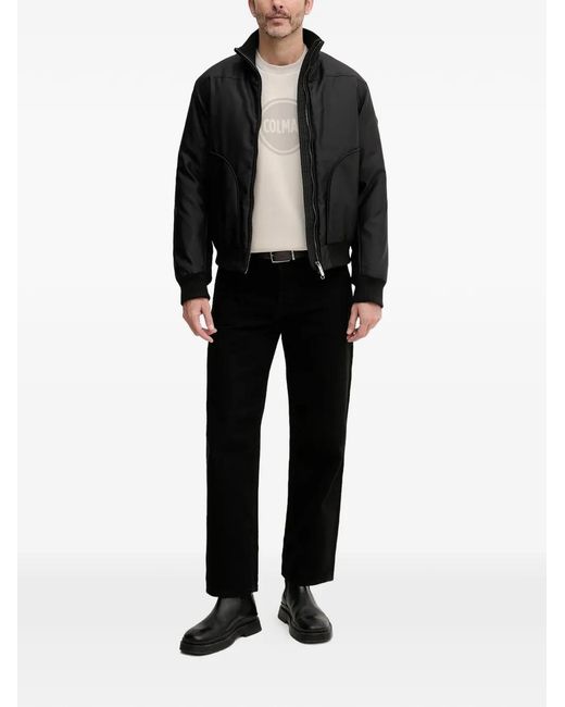 Colmar Black Zip-Up Collar Jacket for men