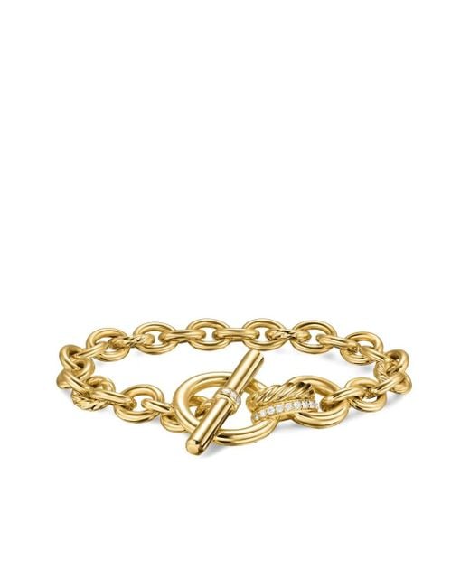 Bracciale Dy Mercer Toggle Chain di David Yurman in Metallic