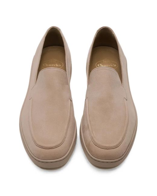 Church's White Stanley Leather Loafers for men