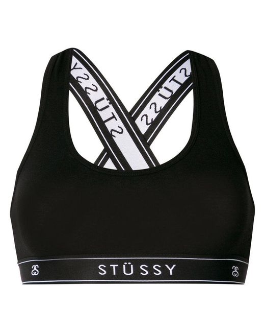 Off-White zip-up Logo Sports Bra - Farfetch