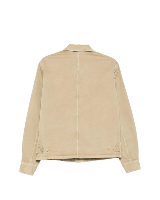 Auralee Natural Collared Jacket for men