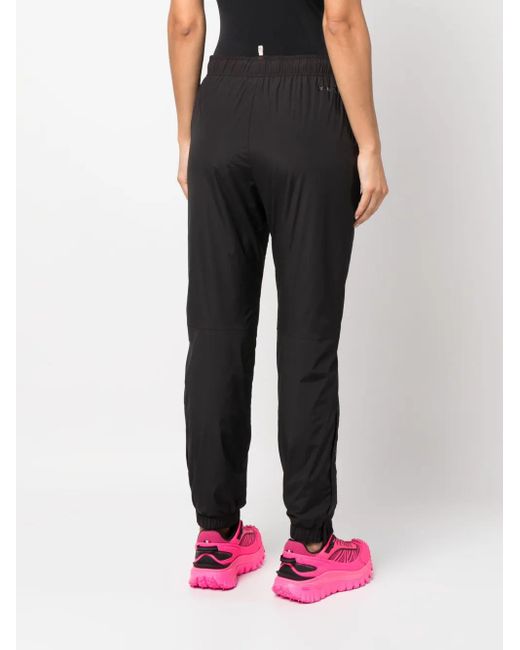 Moncler Black Logo-Print Drawstring Track Pants