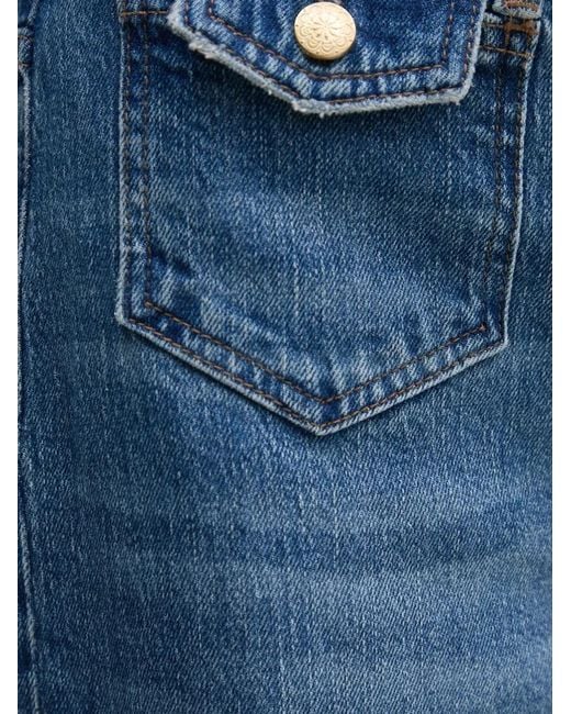 Mos Mosh Blue Flap-Pocket Jeans