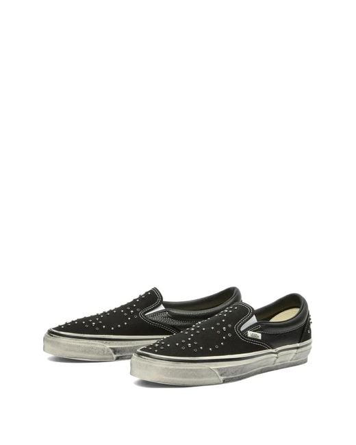 Vans White Lx Classic 98 Slip-On