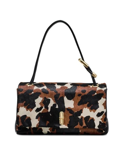 Marc Jacobs Black Hair Calf Leather Bag