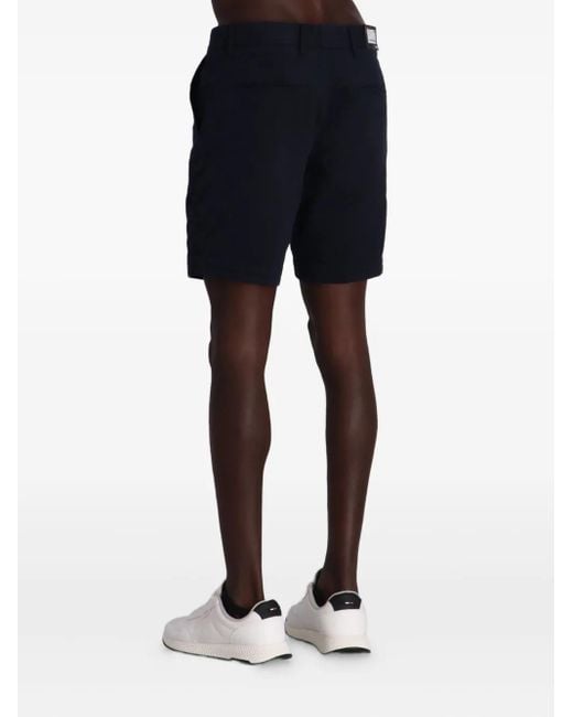Boss Blue Tailored Chino Shorts for men