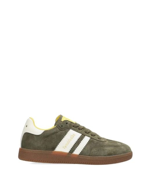Pantofola D Oro Green Bomber Suede Sneakers for men