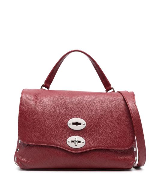 Zanellato Red Small Postina Daily Tote Bag