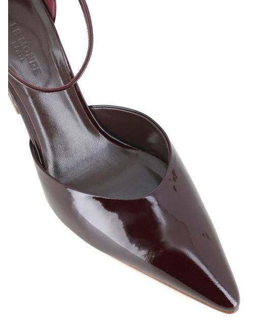 Le Monde Beryl Pink Pointed-Toe Pumps