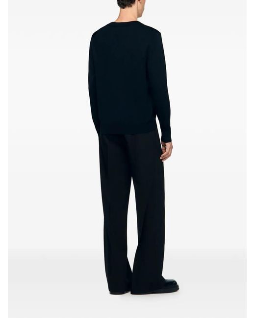 Pull À Col Rond Sandro pour homme en coloris Black