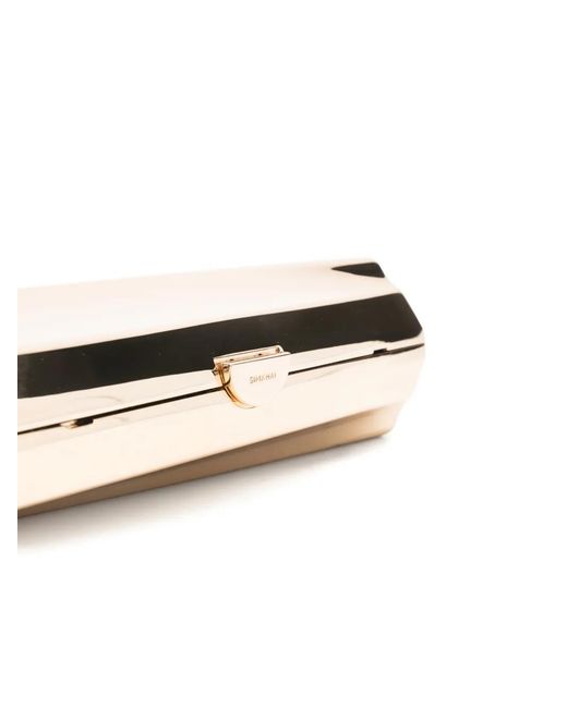 Jonathan Simkhai Natural Ripple Clutch Bag