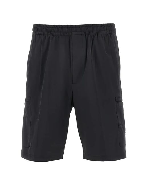EA7 Blue Cargo Bermuda Shorts for men
