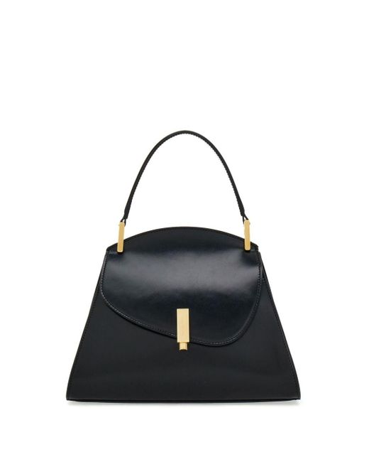 Ferragamo Geometric Leather Tote Bag in Blue Lyst