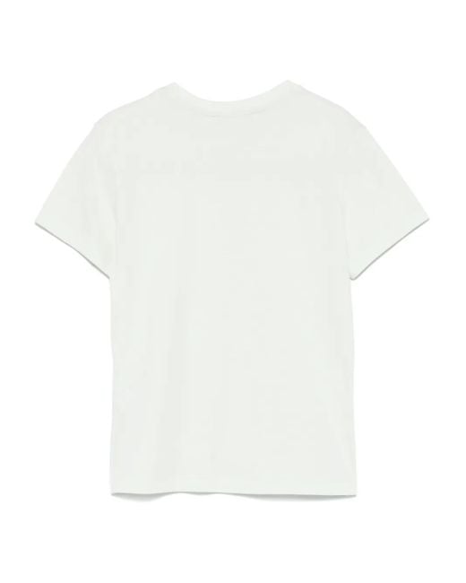 FRAME White Short Sleeve T-Shirt