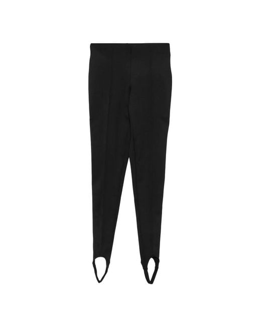 Frankie Shop Black Caserta Stirrup Leggings