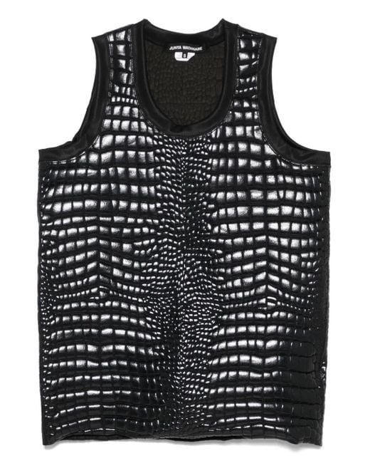 Junya Watanabe クロコエンボス トップ Black