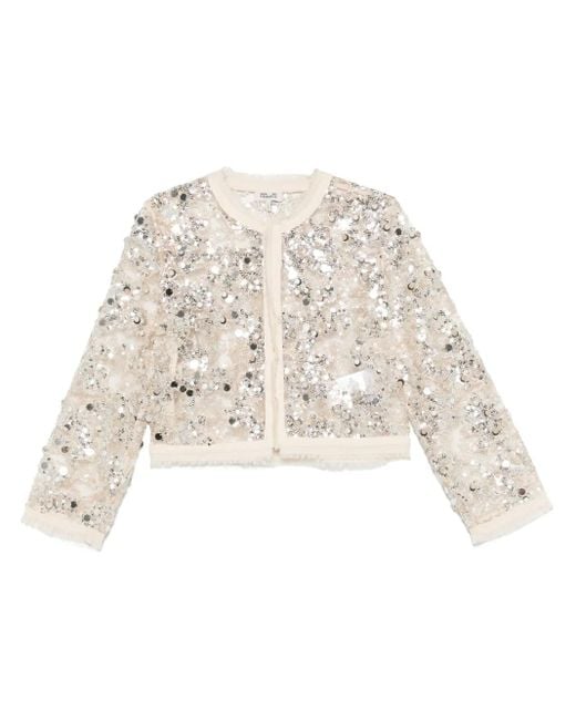 Baum und Pferdgarten White Bethina Jacket