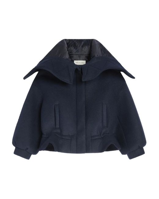 Parka corta Dries Van Noten de color Blue