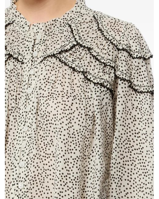 Isabel Marant White Christa Top