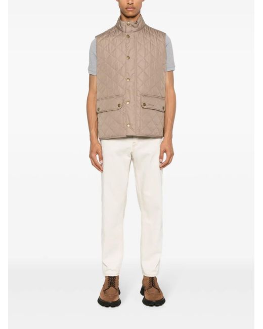 Barbour Natural Lowerdale Quilted Gilet for men