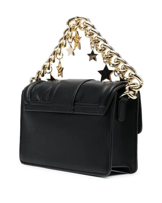 Versace Jeans Couture Black Star-motif Tote Bag