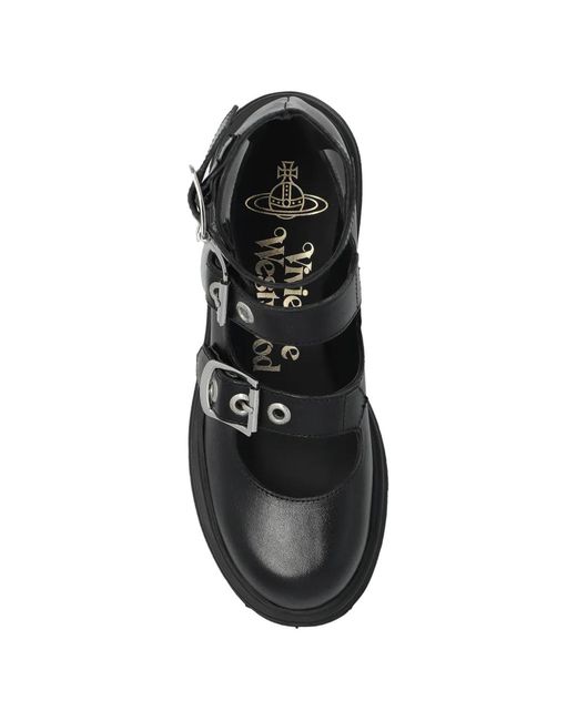 Vivienne Westwood Bacchus Buckled Platform Pumps in Black | Lyst