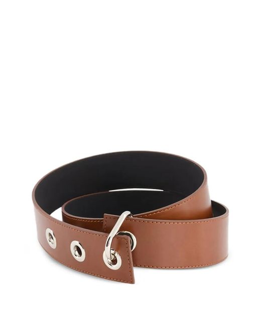 Paloma Wool Black Eyelet Hoop Belt